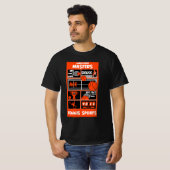 Tennis op rolstoel T-shirt (Voorkant volledig)