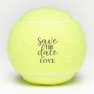 Tennis opslaan Datum LOVE Tennisballen