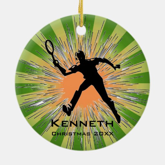 Tennis Ornament (Achterkant)