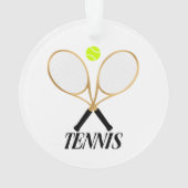 Tennis Ornament (achterkant)
