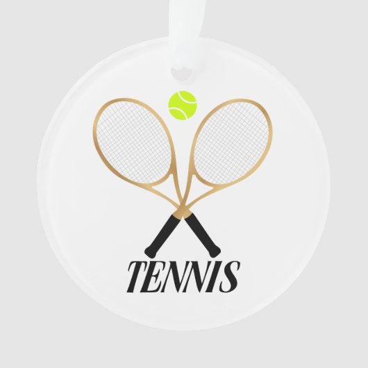Tennis Ornament (voorkant)