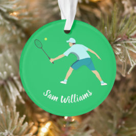 Tennis Ornament