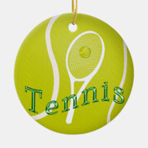 Tennis Ornaments Keramisch Ornament
