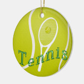 Tennis Ornaments Keramisch Ornament (Links)