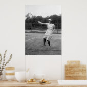  Tennis Outfit, jaren 20 Poster (Keuken)