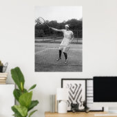  Tennis Outfit, jaren 20 Poster (Thuiskantoor)