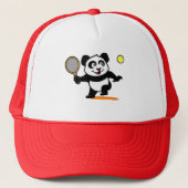 Tennis Panda Trucker Pet (Voorkant)