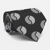 Tennis pap vader grijy Ball Pattern Athletic Sport Stropdas (Opgerold)