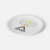 Tennis Papieren Bordje (Gekanteld)