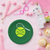 Tennis Papieren Bordje (Feest)