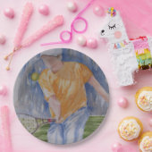 TENNIS PARTIJ PAPIEREN BORDJE (Feest)