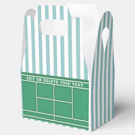 Tennis Party Bedankdoosjes (Geopend)