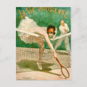 Tennis Party Briefkaart (Voorkant)