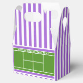 Tennis Party Favor Box Bedankdoosjes (Geopend)