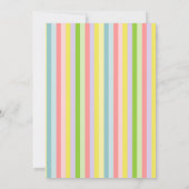 Tennis Party Kaart (Achterkant)