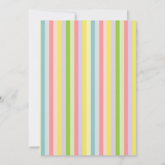 Tennis Party Kaart (Achterkant)