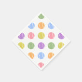 Tennis Party Paper Napkins Servet (Hoek)