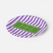 Tennis Party Papieren Bordje (Gekanteld)