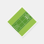 Tennis Party Servet (Hoek)