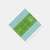 Tennis Party Servet (Hoek)