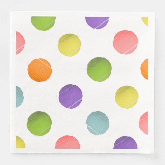 Tennis Party Servetten (Voorkant)