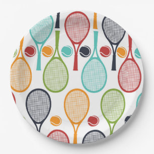 Tennis Party Supplies Tennis Decorations Papieren Bordje