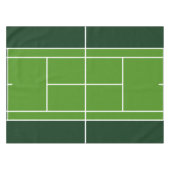 Tennis Party Tablecloth Tafelkleed (Voorkant (Horizontaal))