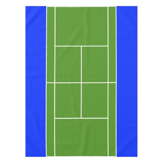 Tennis Party Tafelkleed (Voorkant)