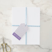 Tennis Patroon Aangepaste Tennis Cadeaulabel (Met Touw)