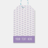 Tennis Patroon Aangepaste Tennis Cadeaulabel (Voorkant)