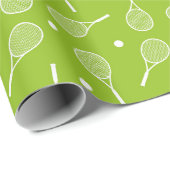 Tennis Pattern Cadeaupapier (Rol Hoek)