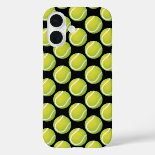 Tennis Pattern Cool Sport Gifts iPhone 16 Hoesje
