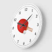 Tennis, peddel en bal grote klok (Hoek)