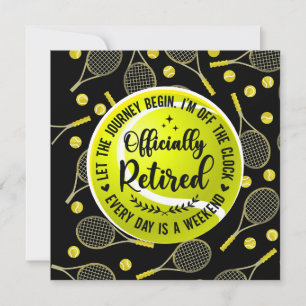 Tennis pensioen voor speler en fan kaart