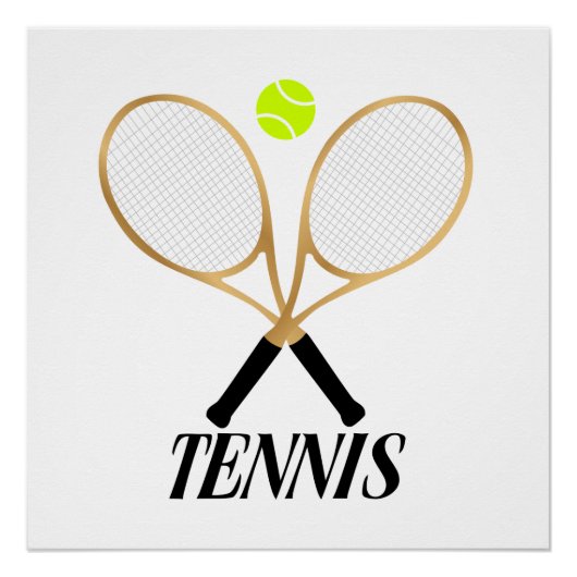 Tennis Perfect Poster (Voorkant)