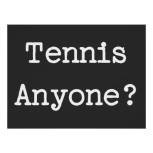Tennis Perfect Poster