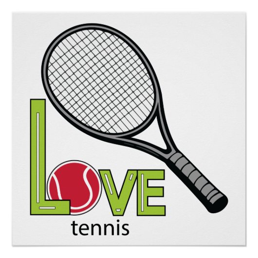 Tennis Perfect Poster (Voorkant)