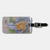 TENNIS PERSONALISEERD BAGAGELABEL (Voorkant horizontaal)