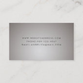 Tennis - Persoonlijk Visitekaartje (Achterkant)