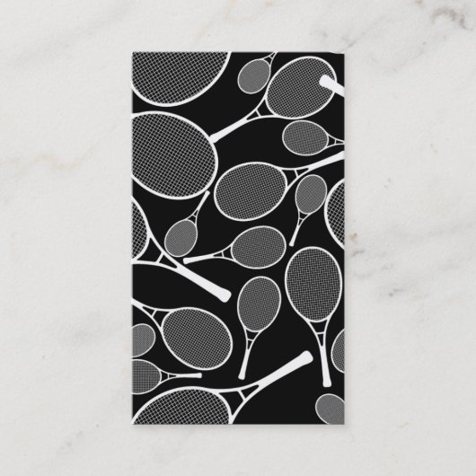Tennis - Persoonlijk Visitekaartje (Voorkant)