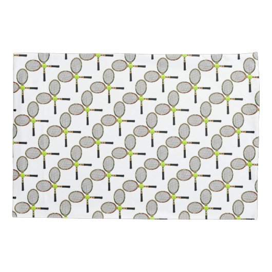 Tennis Pillowcase Kussensloop (Achterkant)