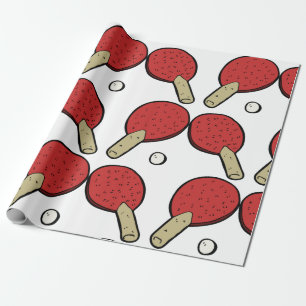 Tennis Ping Pong Cadeaupapier
