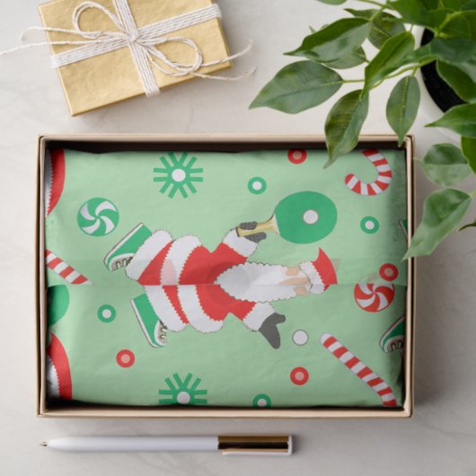 Tennis Ping-Pong Holiday Gift Tissuepapier (Geschenk)