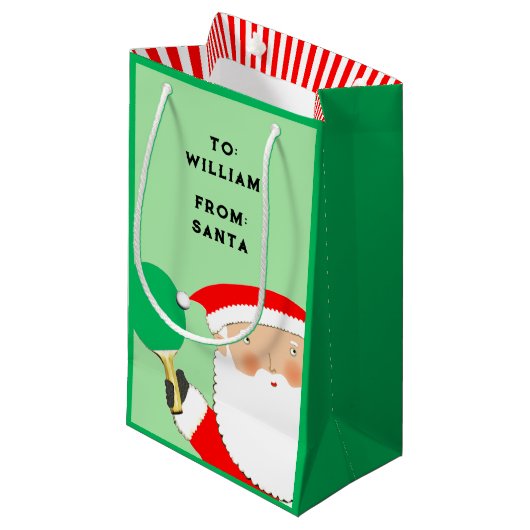 Tennis Ping-pong Small Gift Bag Klein Cadeauzakje (Voorkant Gekanteld)