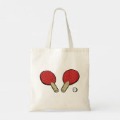 Tennis Ping Pong Tote Bag (Achterkant)