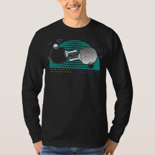 Tennis pingelen van de pingpongspeler Racket Scien T-shirt