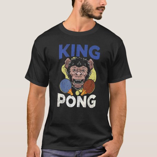 Tennis pingelt pingpong Player Racket Science 1 T-shirt (Voorkant)