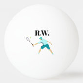 Tennis Pingpongbal (Achterkant)