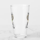 Tennis Pint Glass Glas (Links)