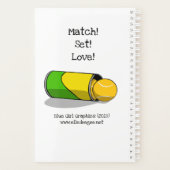 Tennis Planner (Achterkant)